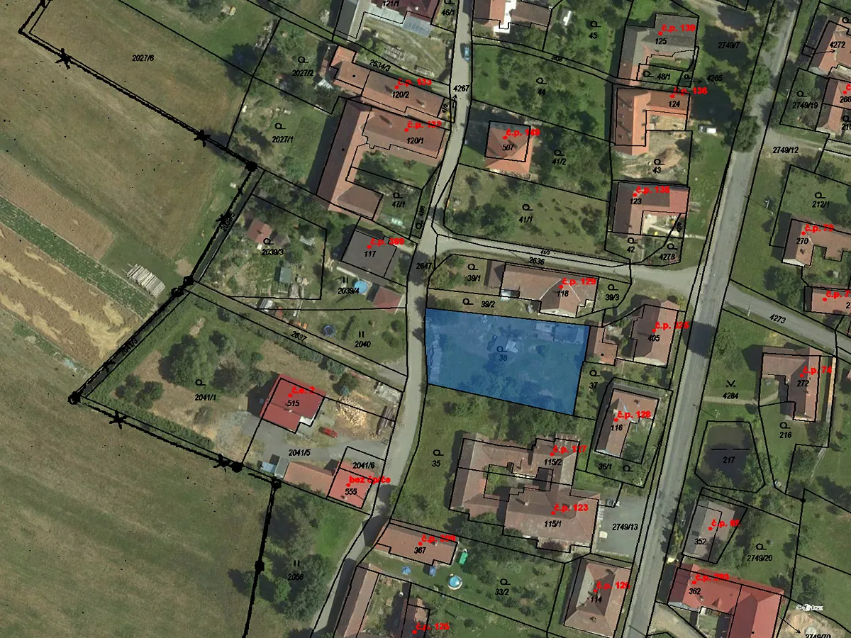 Prodej stavebního pozemku 600 m²